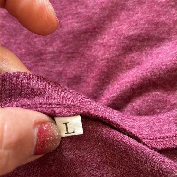 Tequila Tank Top, Funny Drink Shirt, Burgundy, Size Large, Shorts also in closet - Picture 9 of 10